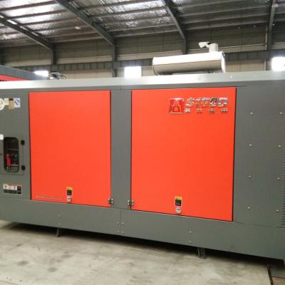 China ZHIGAO S120D+ lubricated air compressor special for stationary deep well drilling screw air compressor two stage compression for sale