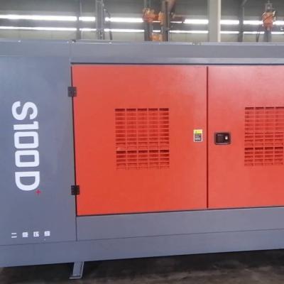 China ZHIGAO Brand S100D Air-Compressor 2 Stage Lubricated Compression 30m3/min 25bar 309kw Specially For Water Well Plant's Drilling Rig for sale