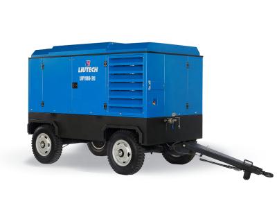 China 194kw 20bar 18m3/min Lubricated Diesel Engine Portable Screw Air Compressor Machine LUY180-20 for sale