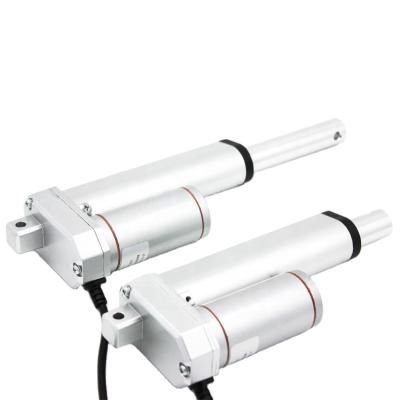 China IP54 DC 12v 24v 50-500mm Micro Motor Electric Linear Actuator IP65 For Automation for sale