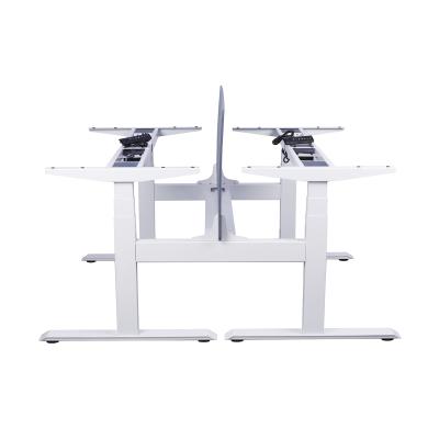 China (Height)Adjustable Electric Standing Desk Widen Space Office Home Game Protection Self-locking Desk Height Adjustable Desks for sale