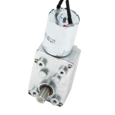 China Micro Motor 6V DC 12V Gearbox Reverse Self-lock Drip-proof Worm Gear Motor 12 Volt Electric Motor 24V Motor for sale