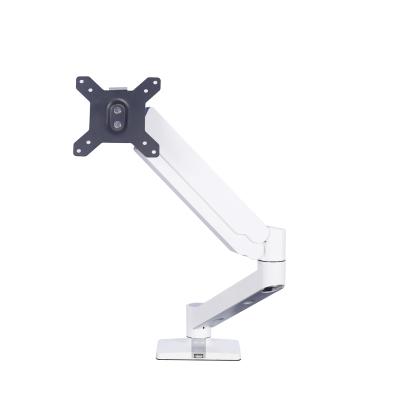 China High Quality Dynamic Adjustable Desktop Height Adjustable Desktop Monitor Stand Single Laptop Monitor Mount for 17-32 Inch Screen for sale