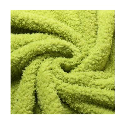 China Factory wholesale anti static double sided shu velveteen fleece fabric for blankets for sale