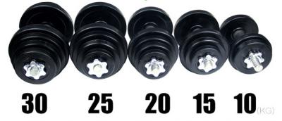 China custom rubber coated iron sand dumbbell weight plate for sale for sale