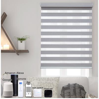 China The Minimalist Smart Zebra Blind For Window With High Quality And Best Price Electric Shades for sale