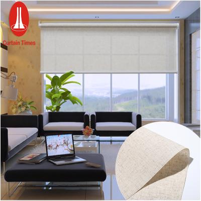 China Day and Night Minimalist Indoor Durable Sun Shade Motorized Electronic Automatic Roller Blinds for Window Custom Roller Blinds for sale