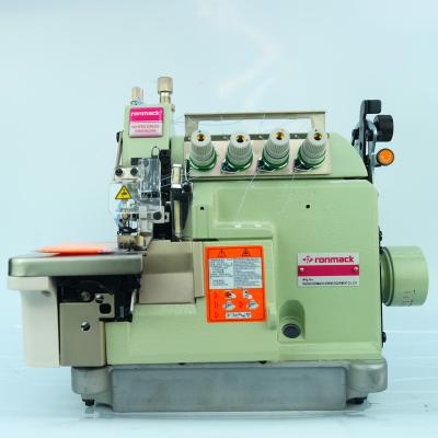 China Ext Heavy Duty Belt Type Top of home use RONMACK and bottom feed overlock sewing machine for sale