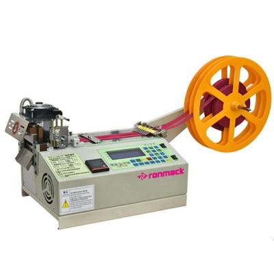 China machinery & High Efficient Hardware ROMACK 120B Trademark Sensor Fabric Cutting Machine for sale