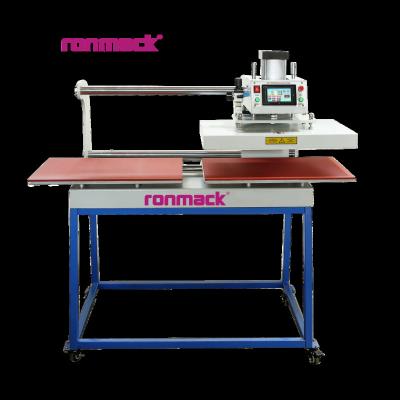 China Home use RONMACK RM-HE computerized pneumatic press machine double station heat transfer machine for sale