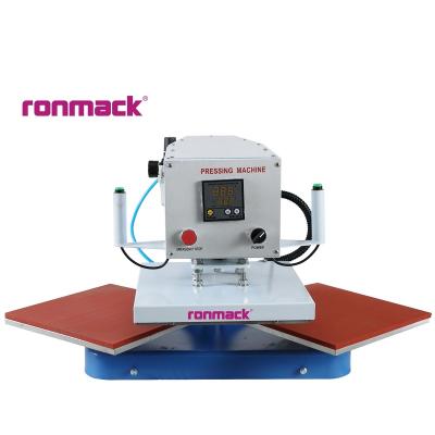 China Home Use RONMACK RM-30-2R Manual Type Pneumatic Heat Transfer Machine for sale