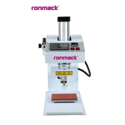 China Home Use RONMACK RM-AM10 Automatic Label Wear And Putting Machine Label Heat Press Machine for sale