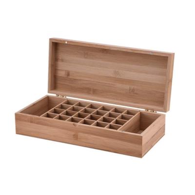 China High Quality Handmade Elegant Rectangular Wooden Bottle Essential Oil Box Design Pine Wood Packaging Boxes for sale