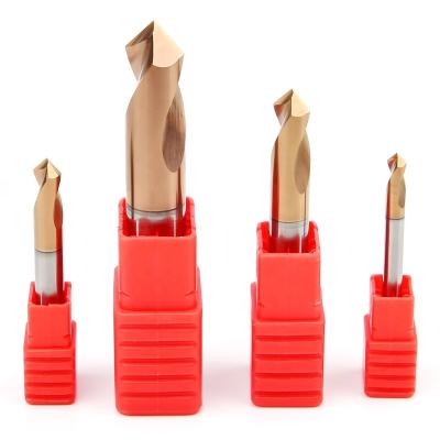 China Cast Iron PHIPPS HRC55 45/60/90 Degree Fixed Point Drill Spot Welding Drills and Steel Cutter Bit Sharpener Center Drill Bit Set for sale