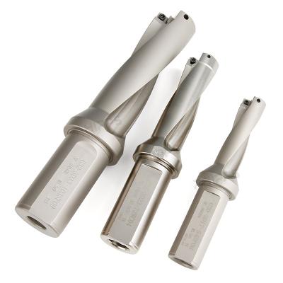 China Metal Drilling Cnc Machine Spmg Wcmt Tool 2D 3D 4D 26mm 12mm 10mm U Drill 60 WC D5 C40-3D50-155WC08 U Drill Milling Insert For CNC computer for sale