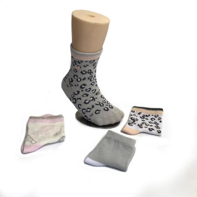 China Wholesale Fashion Customized Printing Non-slip Children's Leopard Factory Pattern Breathable Socks for sale