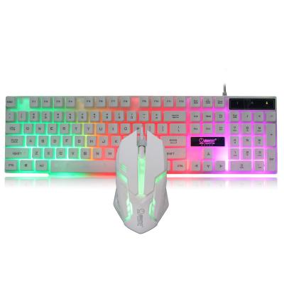 China Waterproof Cable Mechanical Mouse Mouse Keyboard ABS Material Gaming Keyboard and Keyboard Combos for sale