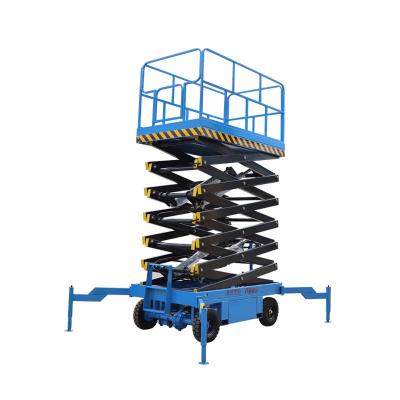 China Energy & Mining Indoor Electrical Aerial Work Platform Hydraulic Scissor Man Lift Platform Made In China for sale