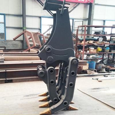 China Farms High Quality Cost Performance Grapple Hydraulic Rotator Labor Saving Grapple for sale