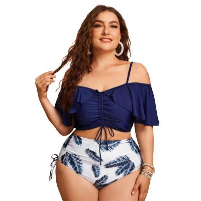 China Plus Size 2022 New Custom Manufacturer OEM Plus Size Swimwear Bikini Women Sexy Beach Wear for sale