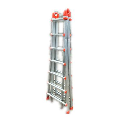 China Aluminum Universal Professional Folding Ladders Telescope Extension Ladder for sale