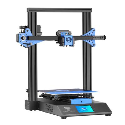 China Resume printing TWOTREES Prusa i3 3d printer machine double speed metal 3d printer impresora 3d for sale