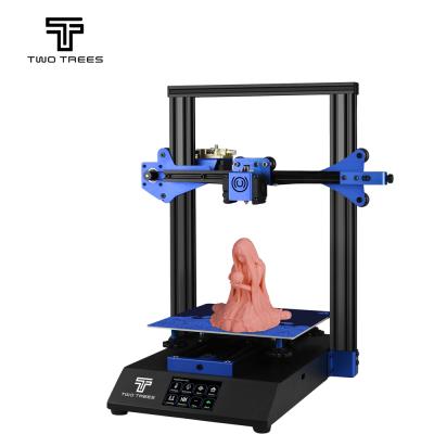 China Factory Direct Sale Filament Detection TWOTREES 3D Printer Multi Functional Personal DIY Blue Whale 3dprinter for sale