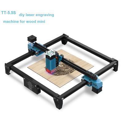 China Marking TWOTREES Smart deep laser engraved 3030 40W 3d laser engraving machine cutting for bamboo stainless steel for sale