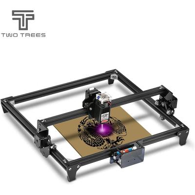 China Mini wood 3d diode deep leather inscription TWOTREES 3040 laser engraving machine and laser under surface price for sale