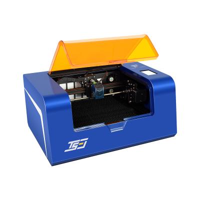 China TWOTREES TS3 0-8mm 10w Full-enclosed Desktop Acrylic MDF Enclosed 3d Laser Engraving And Cutting Machine Mini CNC Laser Engraver Diy Equipment for sale