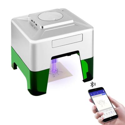 China TWOTREES Deep App Mini Laser Engraver Cutter App 98*88 Wireless Intelligent Mini Laser Engraving Machine For Pens for sale