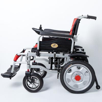 China Amazon Hot Sales Power Folding Portable Cheapest Price Electric Lumbosacral Wheelchair Orthopedic Attachment 118*63*93cm for sale