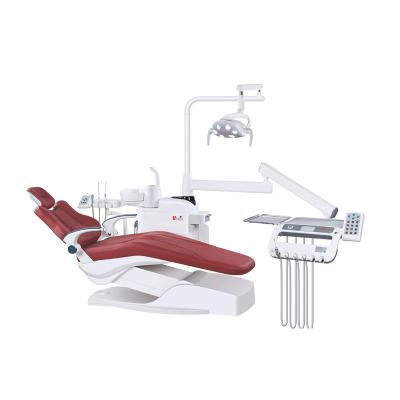 China 2024 metal good prices pediatric dental chair with spare parts with compressor price mobile unit dental medical equipment for sale