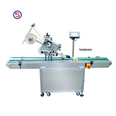 China Automatic Beverage Plastic Bag Labeling Machine, Plastic Bag Label Applicator for sale