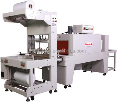 China Semi Automatic CLOTHING PE Film Shrink Wrapping Machine For Cardboard for sale