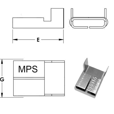 China 304 Stainless Steel Wing Seals for sale