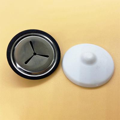 China Traditional Stainless Steel Round Shape Insulation Dome Cap Clips With PE Cover for sale