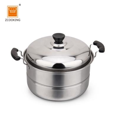 China Manufacture Sustainable Good Quality Sell Stainless Steel Food Steamer Pot Directly for sale