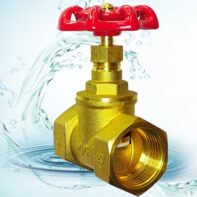 China General brass gate valve without groove at the bottom of the control valve price fitting type industrial valve with body stem for sale