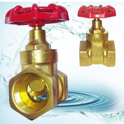 China General Brass Internal Valve Leakage Thread Knife Free Gate Valve Slag Accessory Type Water Water Flow Free Control Cheap Valve for sale