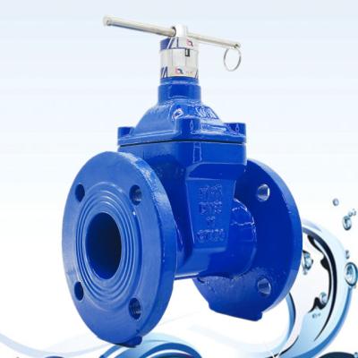 China Cast Iron Water Valve General Type Flanged Knife Gate Valve Water Valve Cheap Smart Plate EPDM Epoxy Resin No Slag Buildup for sale