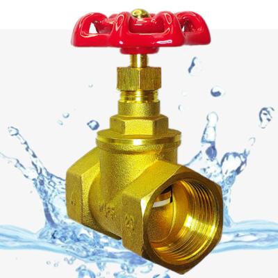 China General brass stop valve for water supply water valve capable of stop and control valve dual function switch one than ordinary for sale