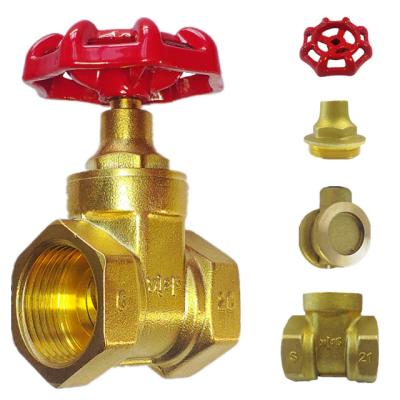 China The general mini brass gate valve manufactured in Chengdu, China is cheap, knife gate valve and water valve with convenient installation for sale