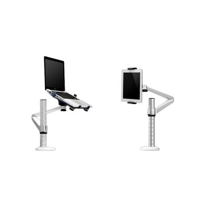 China Aluminum alloy+ABS adjustable monitor mount, PC monitor arm, adjustable monitor stand for sale