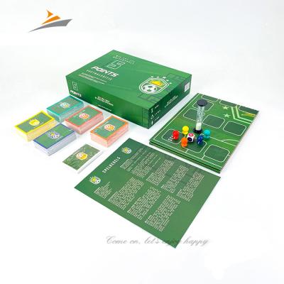 China OEM Recyclable High End Customized Size Printing Cardboard Cover Paper Gift Packing Box For Table Games for sale