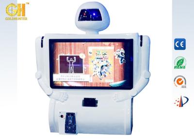 Cina Macchine bianche del videogioco arcade del robot di Kunfu, giochi di moto per i bambini in vendita