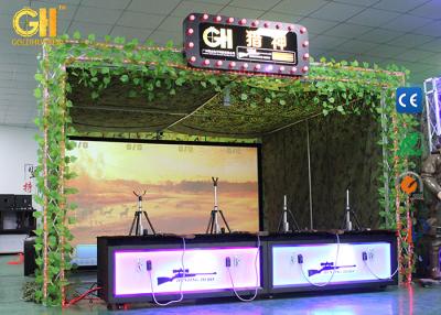 China Shooting Range Simulator , Laser Indoor Shooting Simulator Game Machine for sale