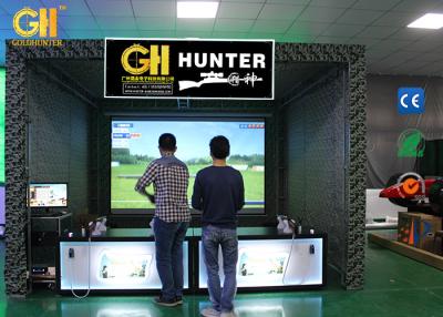 China 110V/220V Home Laser Shooting Simulator Hunting Hero Game Machine Customized Color for sale