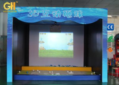 China Double Projector 3D Game Machine AR Interactive Projector Game Park On Floor / Wall for sale