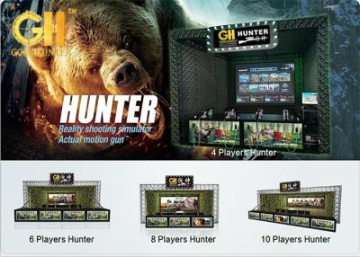 China Interactive Shooting Simulator Games Machine For 5-8 Players / One Year Warranty for sale